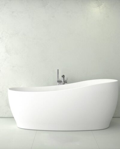 Ideal Standard serie Around vasca centro stanza cm.180x85 bianca dotata di colonna di scarico e telaio cod.K871501